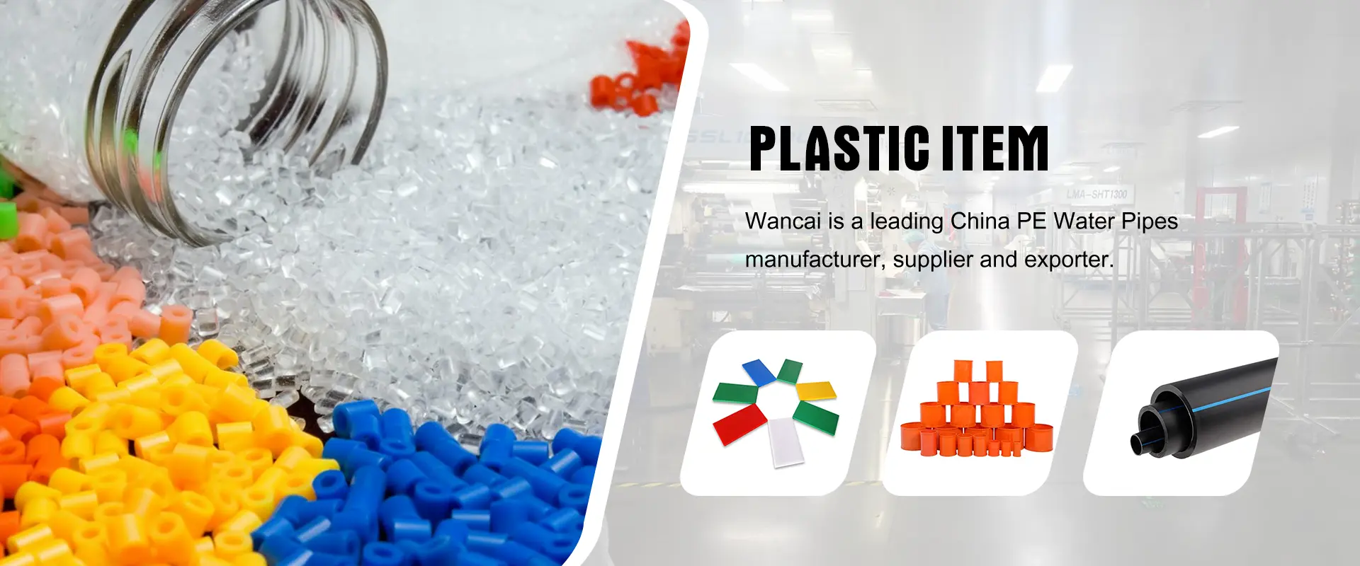 Fabrik für Kunststoffartikel