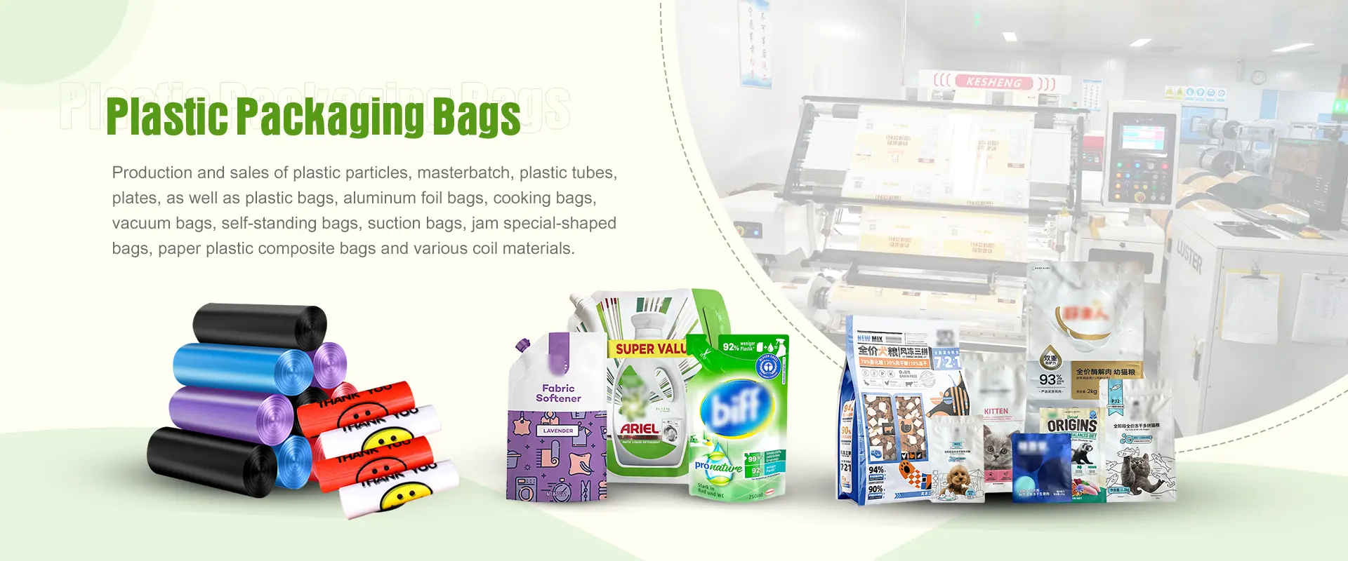 Lieferant von Kunststoffverpackungsbeuteln