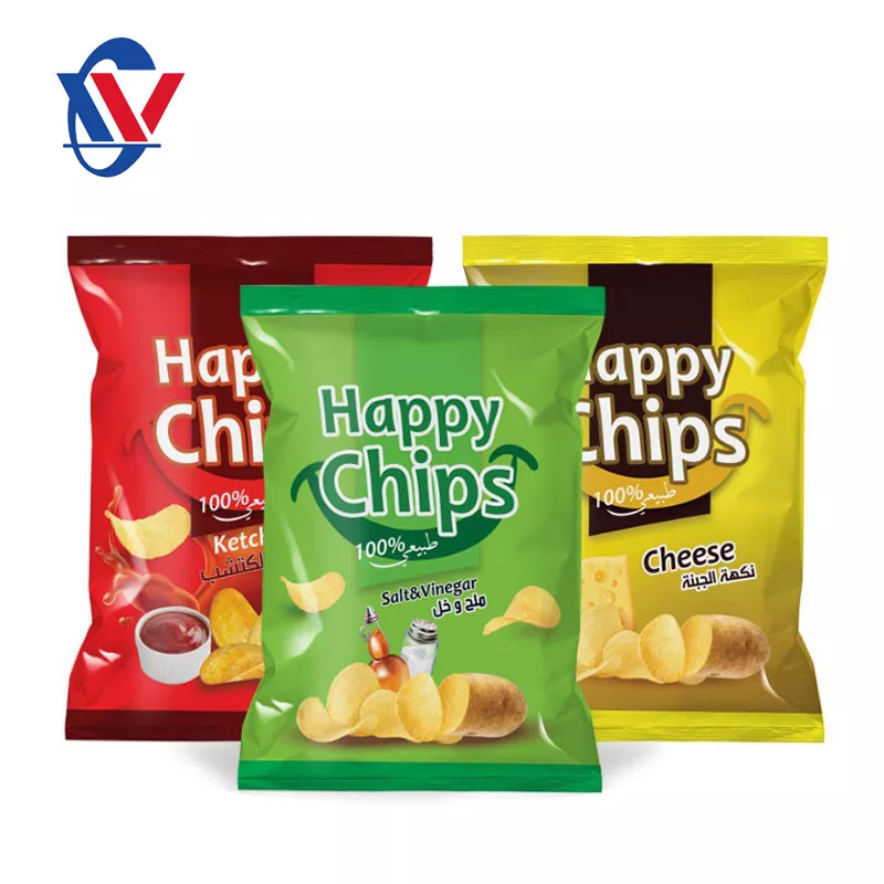 Kartoffel -Chip -Snack -Verpackungstasche